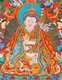 China / Tibet: Thanka / Thangka painting of Padmasambhava or Guru Rinpoche, 19th-20th century